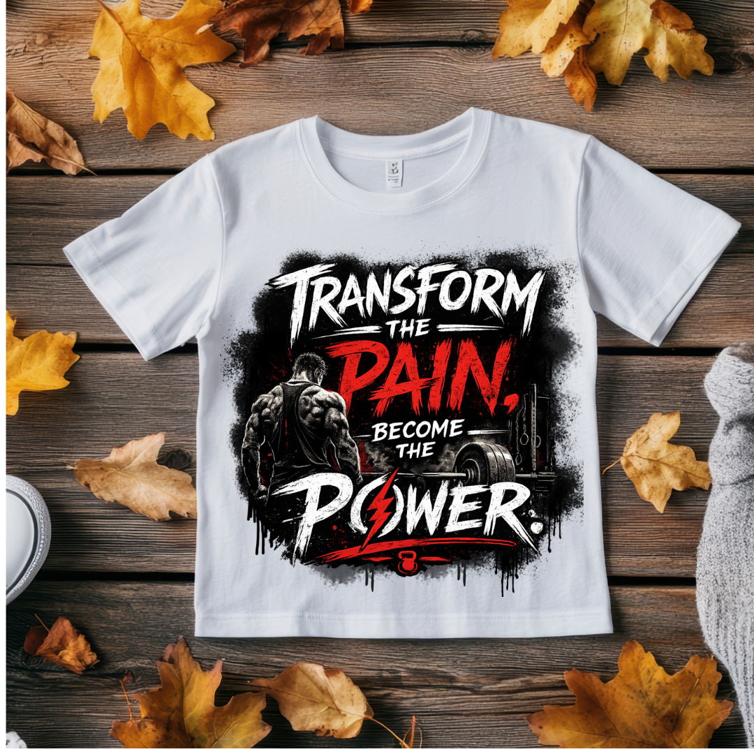 Transform the Pain, Become the Power - Unisex Classic Crew T-Shirt