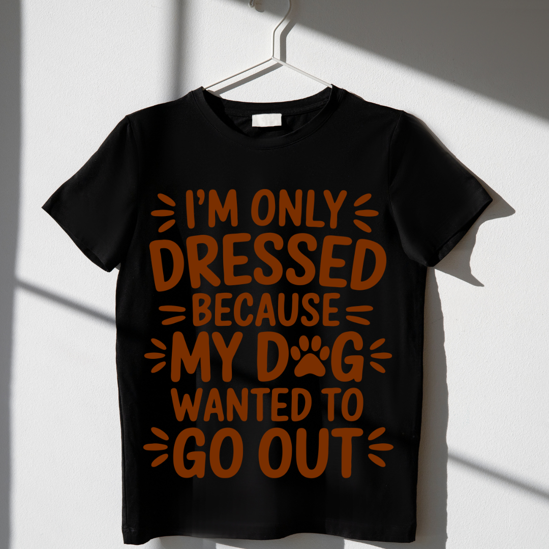 My Dog wanted to Go Out - Unisex Classic Crew T-Shirt