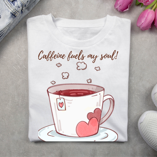 Caffeine fuels my Soul -Unisex Classic Crew T-Shirt