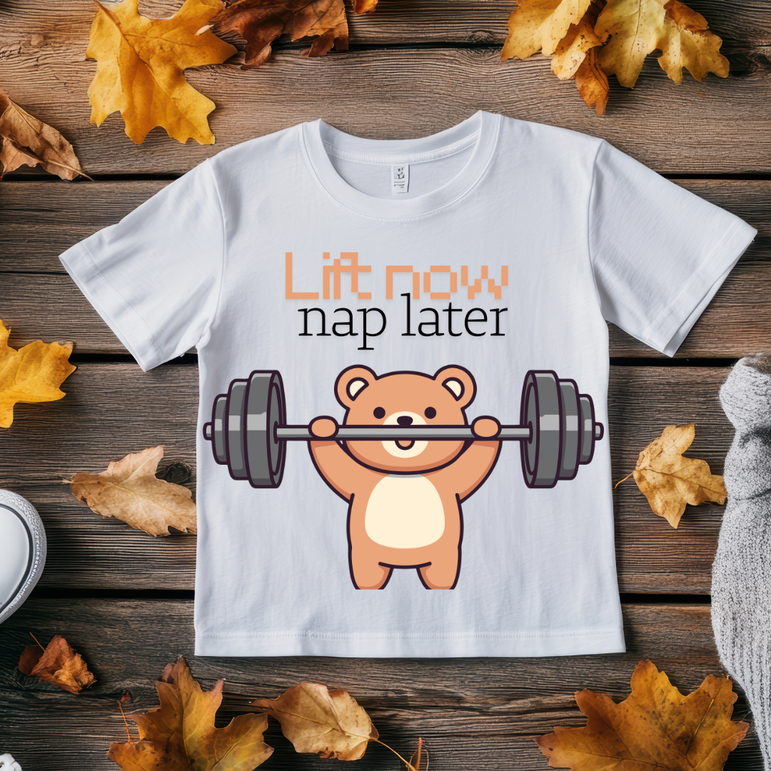 Lift Now Nap Later - Unisex Classic Crew T-Shirt