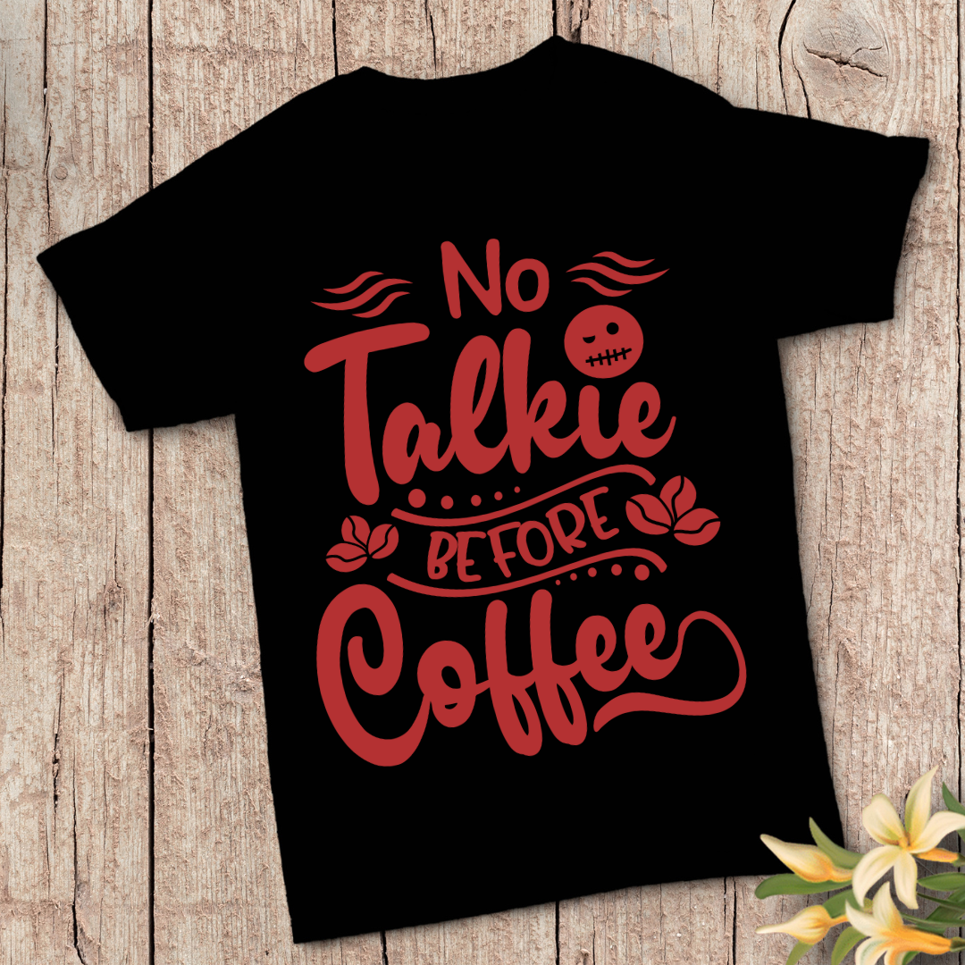Unisex Classic Crew Coffee Love themed Graphic Printed T-Shirt