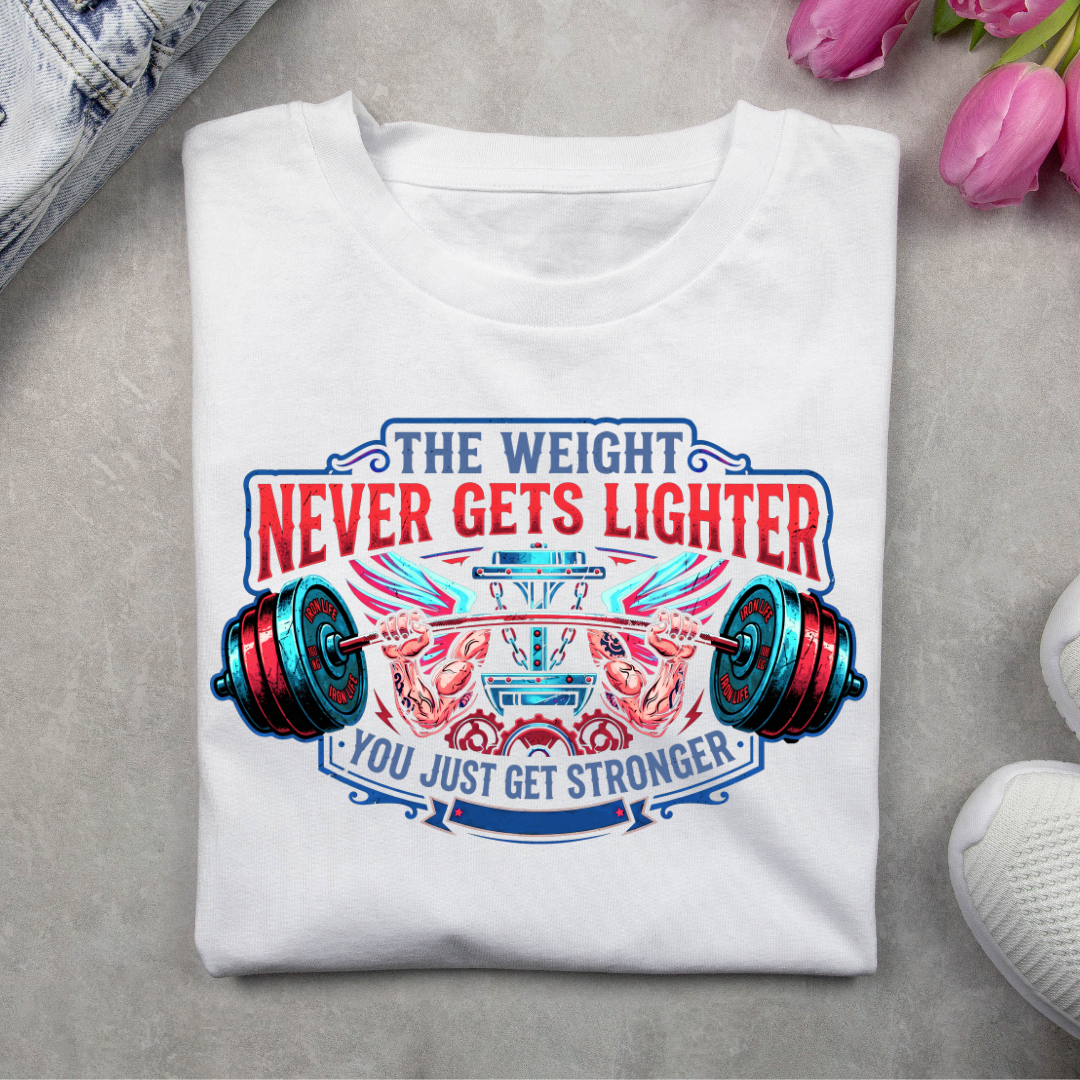 The Weight Never Gets Lighter - Unisex Classic Crew T-Shirt