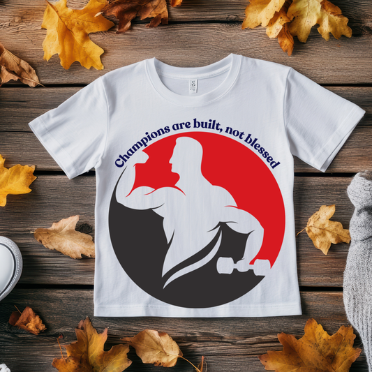 Champions are built -Unisex Classic Crew T-Shirt