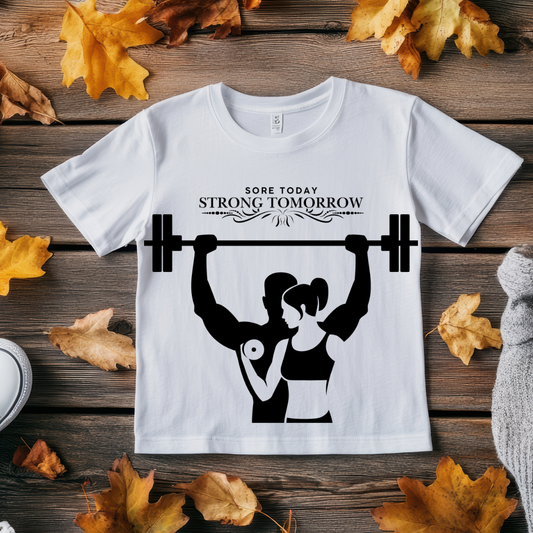Sore Today, Strong tomorrow - Gym Unisex Classic Crew T-shirt