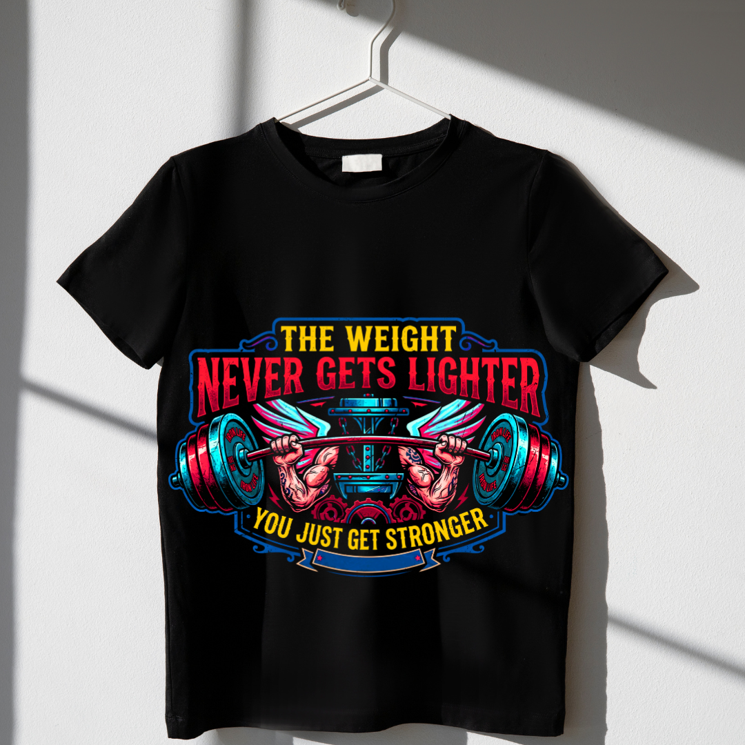 The Weight Never Gets Lighter - Unisex Classic Crew T-Shirt