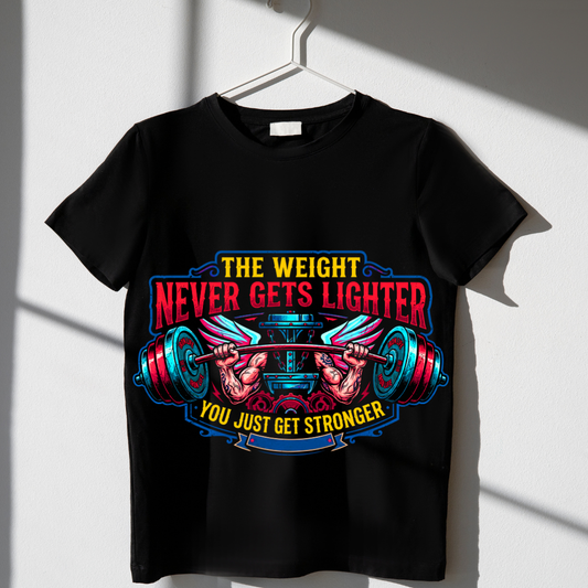 The Weight Never Gets Lighter - Unisex Classic Crew T-Shirt