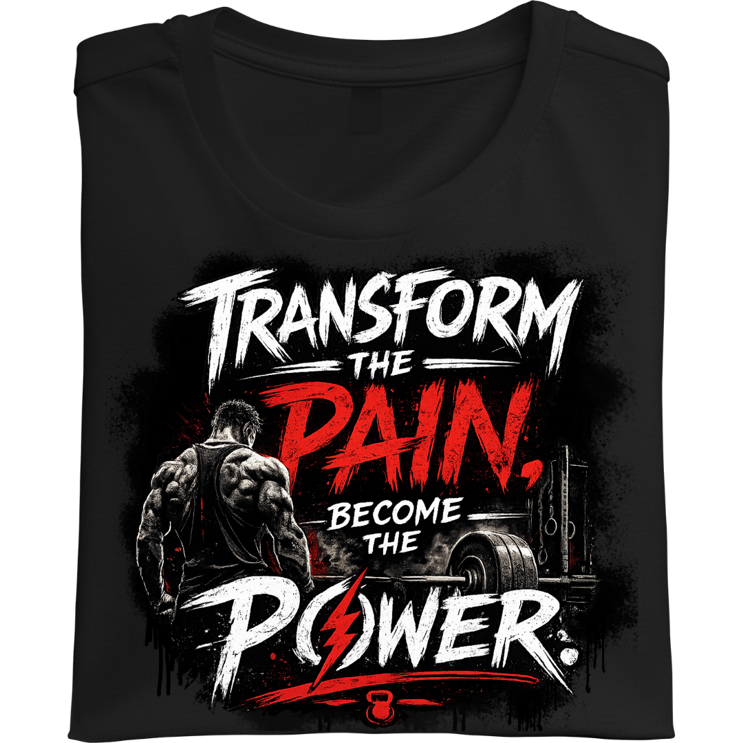 Transform the Pain, Become the Power - Unisex Classic Crew T-Shirt