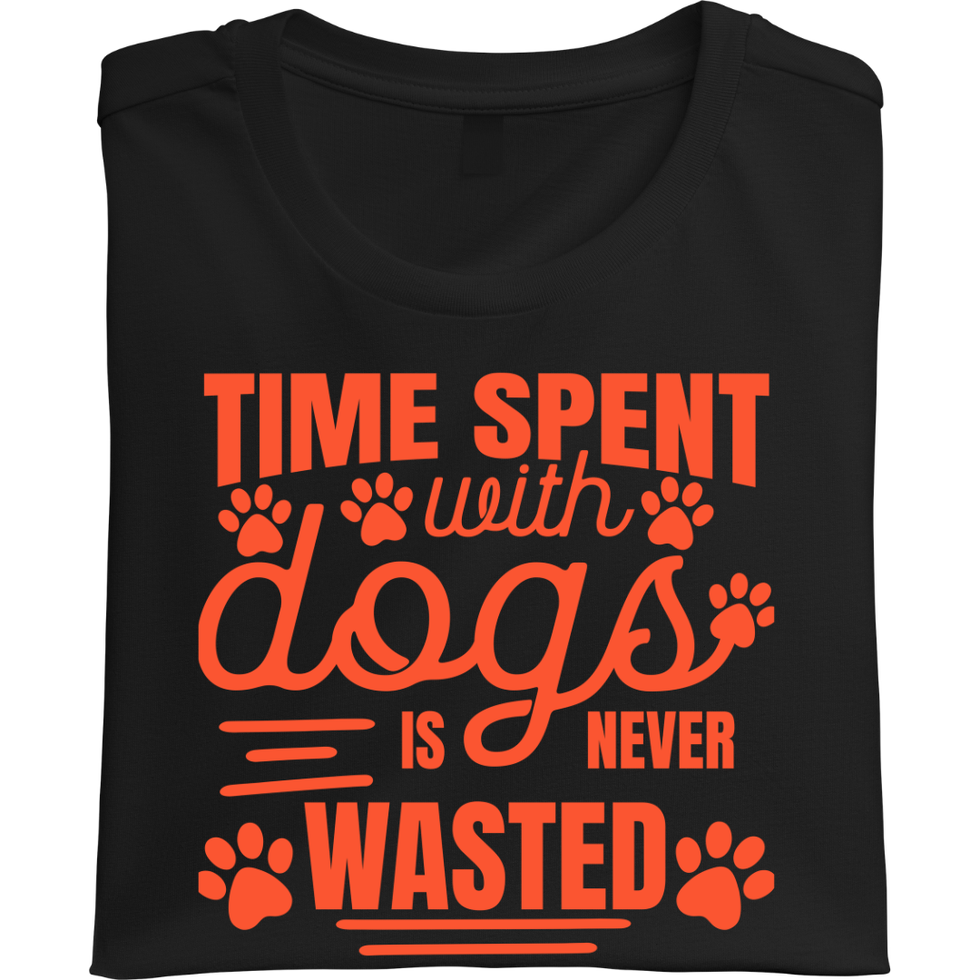 Time Spent with Dogs - Unisex Classic Crew T-Shirt