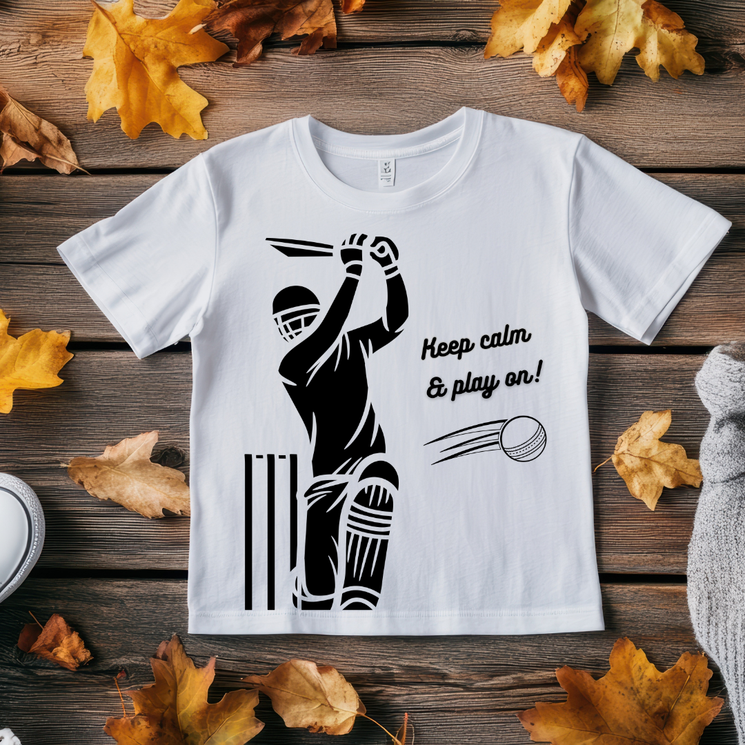 Cricket themed Unisex Classic Crew T-Shirt