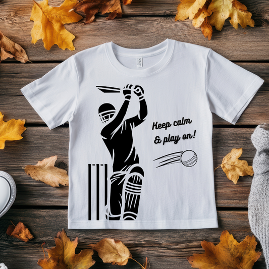 Cricket themed Unisex Classic Crew T-Shirt