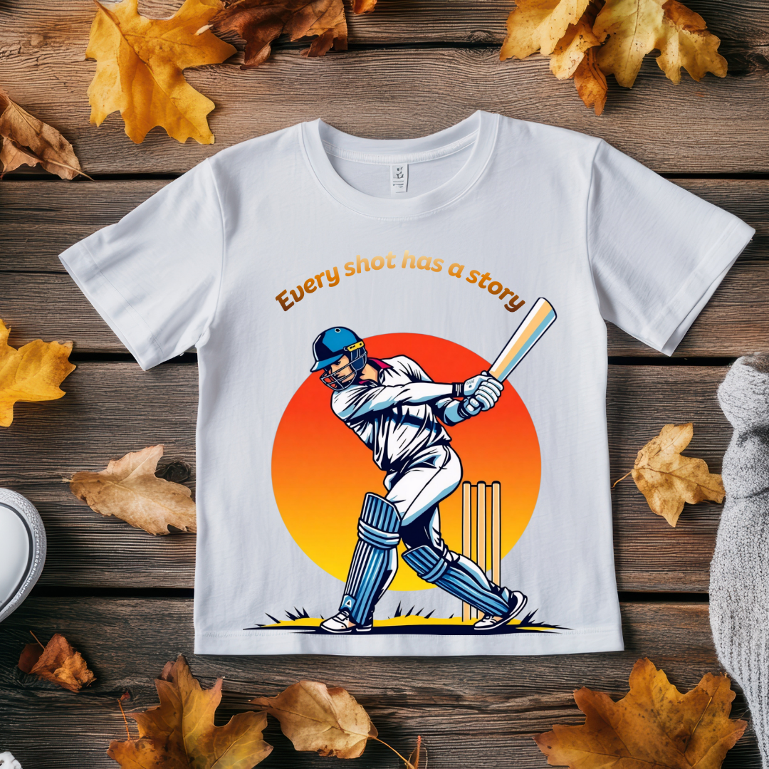 Cricket themed Unisex Classic Crew T-Shirt