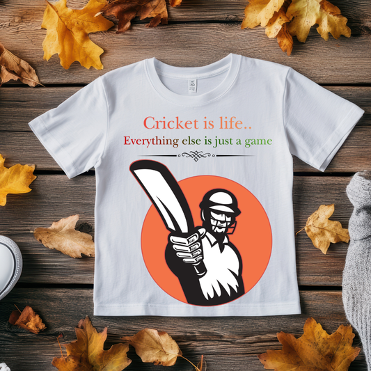 Cricket themed Unisex Classic Crew T-Shirt