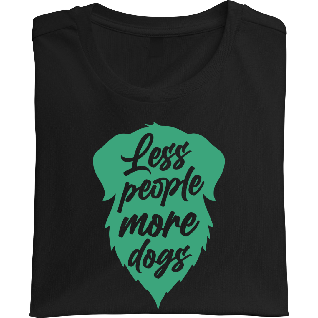 Less People More Dogs - Unisex Classic Crew T-Shirt