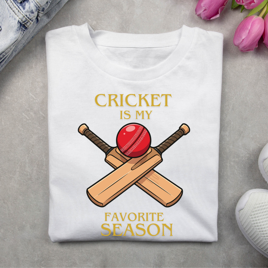 Cricket is my Favorite Season - Unisex Classic Crew T-Shirt