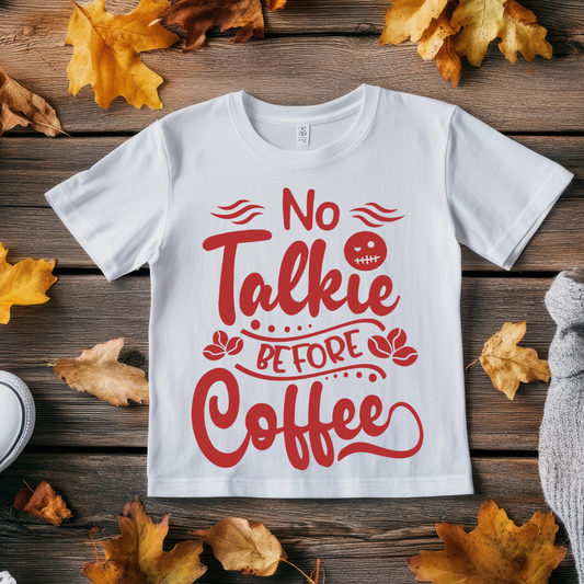 Unisex Classic Crew Coffee Love themed Graphic Printed T-Shirt