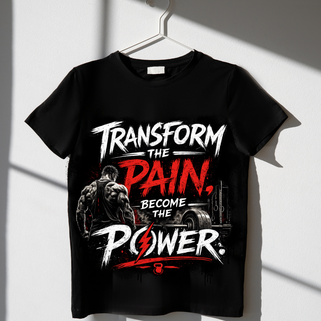 Transform the Pain, Become the Power - Unisex Classic Crew T-Shirt