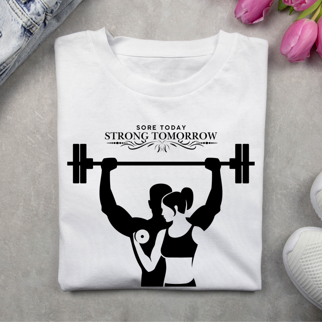 Sore Today, Strong tomorrow - Gym Unisex Classic Crew T-shirt
